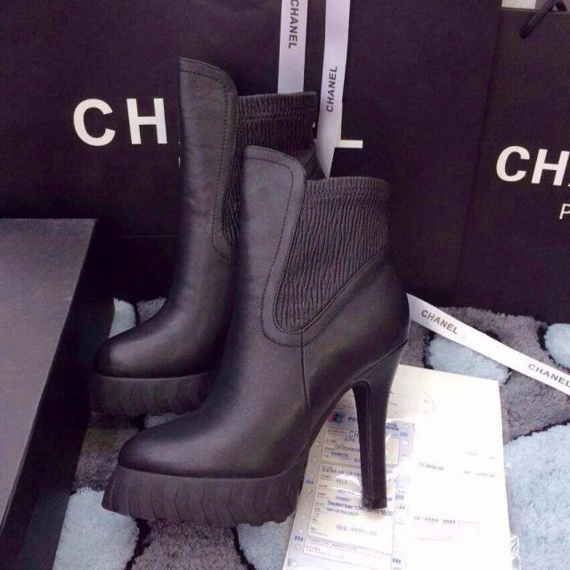 2014 New Arrivals Chanel Winter Short Boots