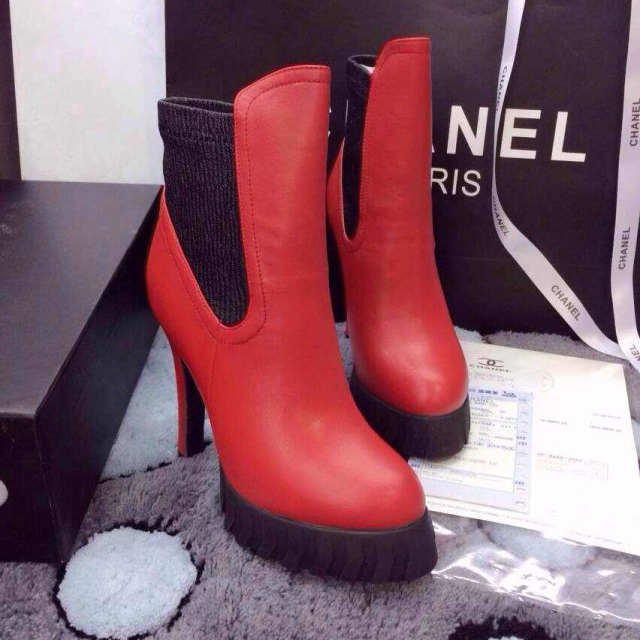 2014 New Arrivals Chanel Winter Short Boots