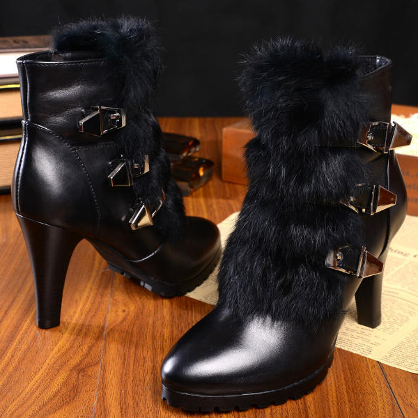 2014 New Arrivals Chanel Winter Short Boots