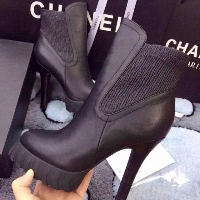 2014 New Arrivals Chanel Winter Short Boots