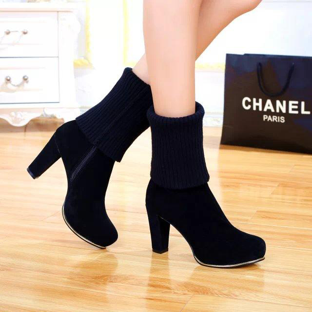 2014 New Arrivals Chanel Winter Short Boots