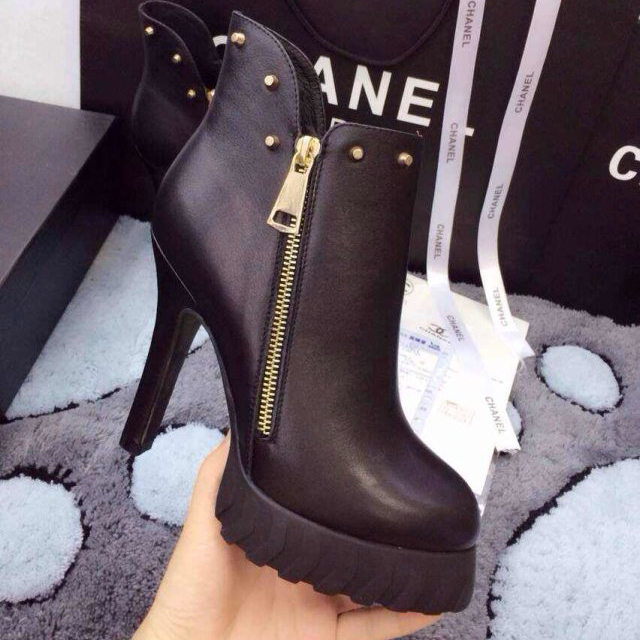 2014 New Arrivals Chanel Winter Short Boots