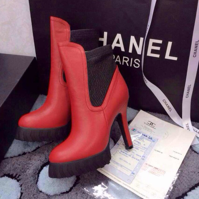 2014 New Arrivals Chanel Winter Short Boots