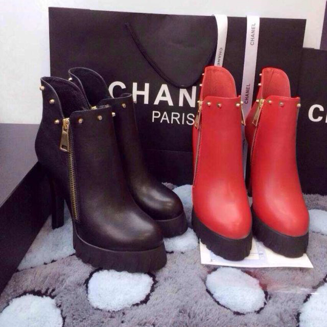 2014 New Arrivals Chanel Winter Short Boots