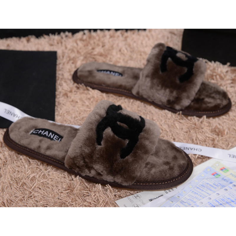 2014 New Arrivals Chanel Winter slippers shoes