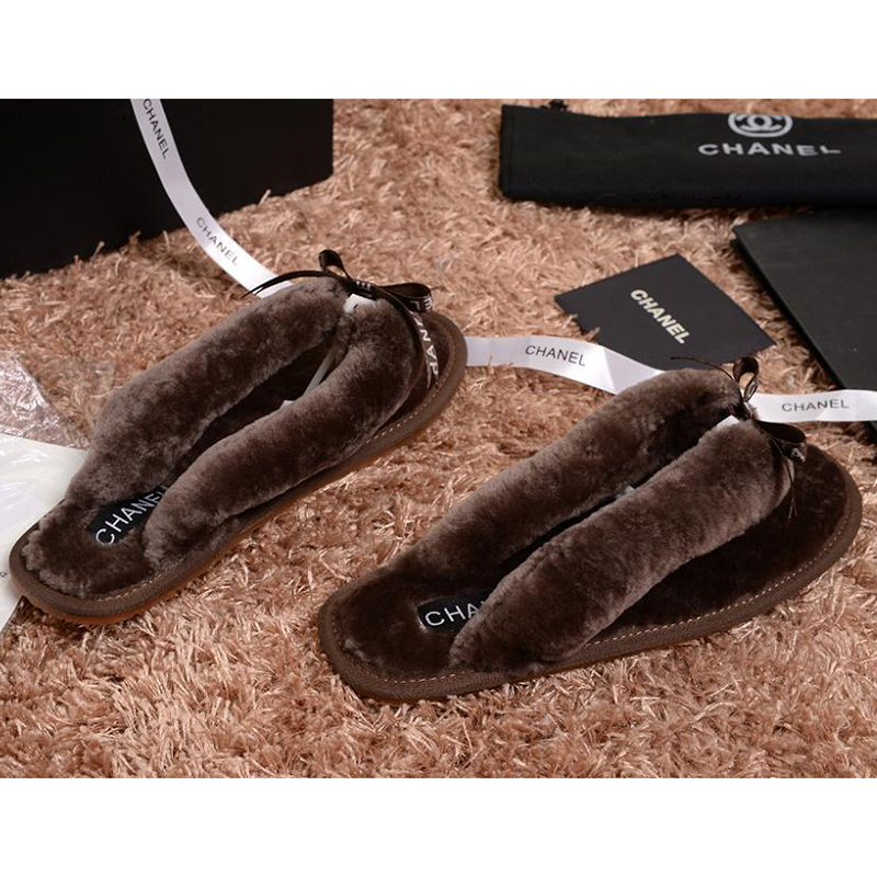 2014 New Arrivals Chanel Winter slippers shoes