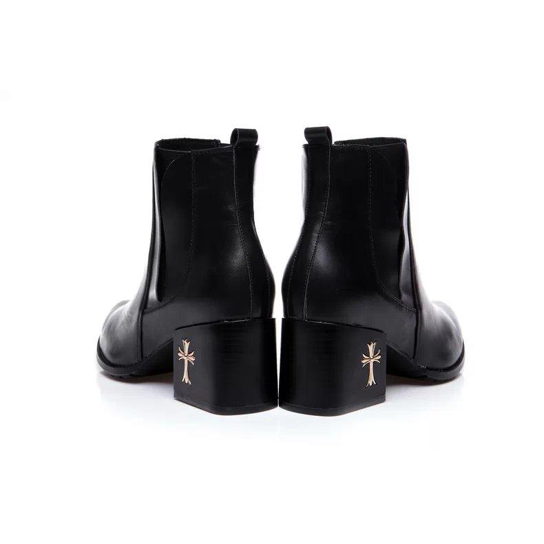 2014 chrome hearts Winter High-heeled boots