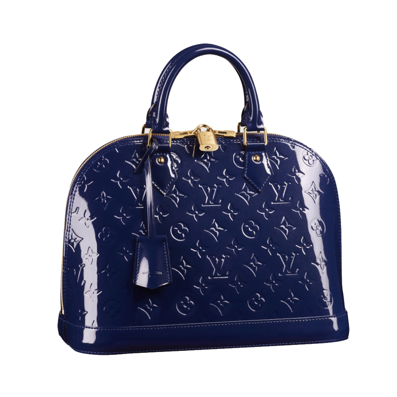 2014 louis vuitton Alma PM MONOGRAM VERNIS M90053