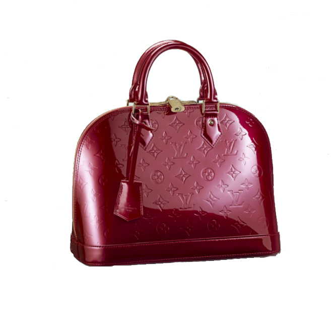 2014 louis vuitton Alma PM MONOGRAM VERNIS M90096