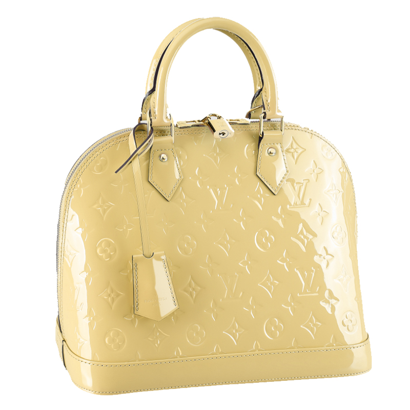 2014 louis vuitton Alma PM MONOGRAM VERNIS M90101