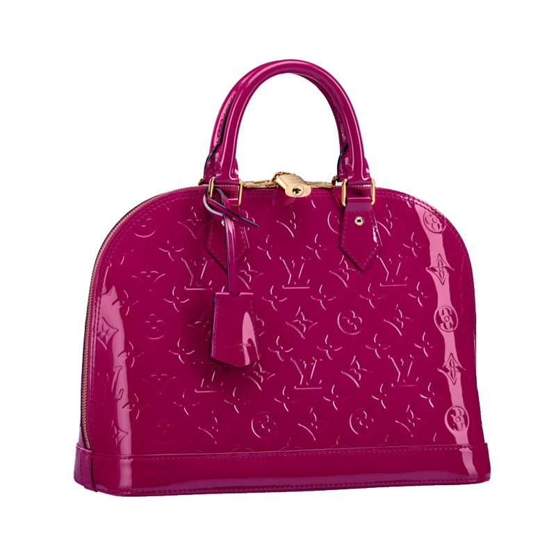 2014 louis vuitton Alma PM MONOGRAM VERNIS M91770