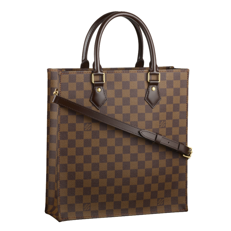 2014 louis vuitton Sac Plat PM DAMIER EBENE N41226