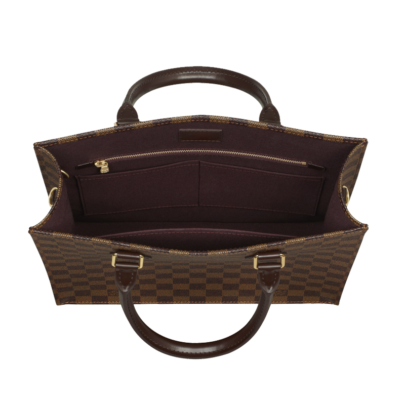 2014 louis vuitton Sac Plat PM DAMIER EBENE N41226