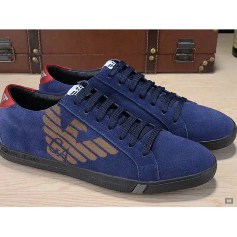 2015 Armani men Nubuck sports casual shoes