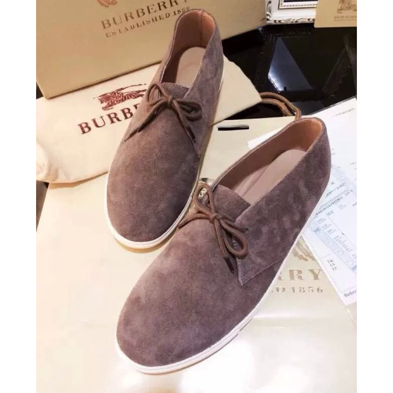 2015 Burberry men Nubuck casual shoes