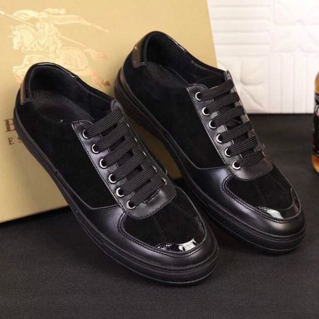 2015 Burberry men Nubuck casual shoes