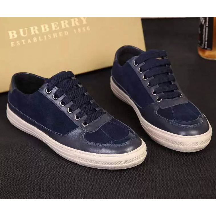 2015 Burberry men Nubuck casual shoes