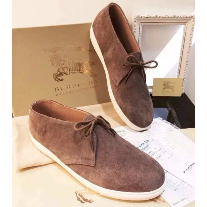 2015 Burberry men Nubuck casual shoes