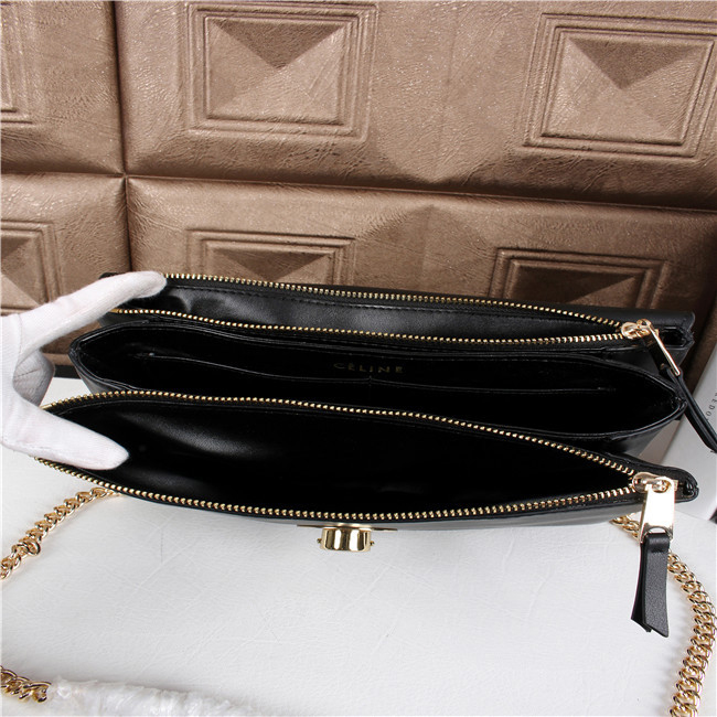 2015 Celine Shoulder Bag Original Leather C175133 Black