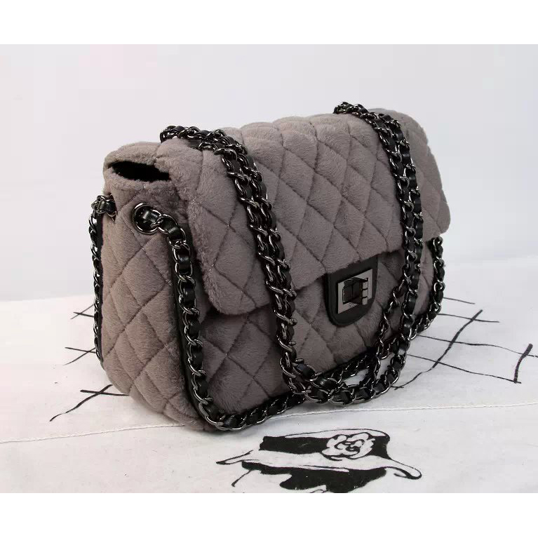 2015 Chanel Classic Flap Bag Villus A00184