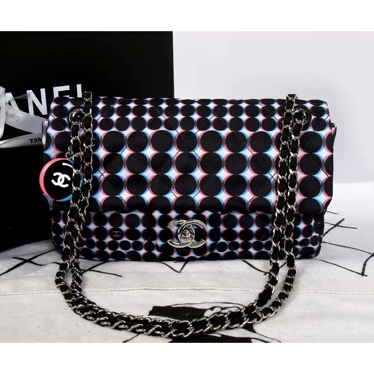 2015 Chanel Classic Flap Fabric A00188