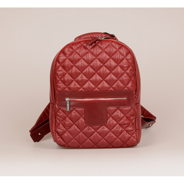 2015 Chanel Coco Cocoon Backpack A69120 Burgundy