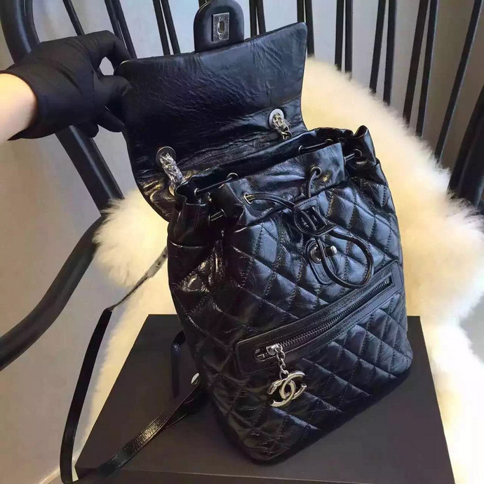 2015 Chanel Iridescent Leather Backpack A92261