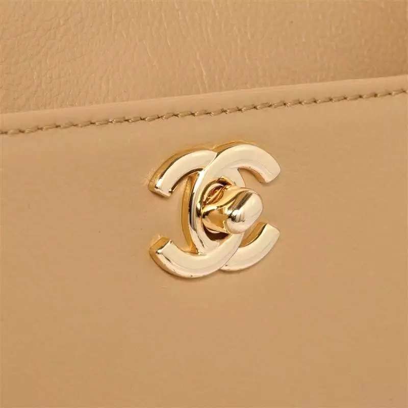 2015 Chanel Original Leather Tote Bag A56008 Apricot