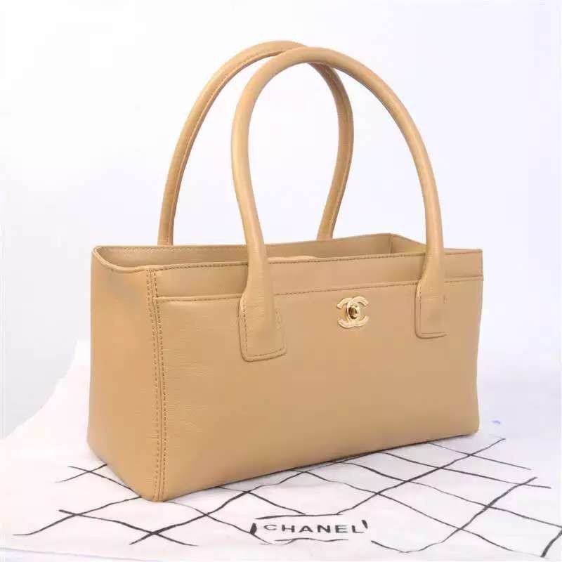 2015 Chanel Original Leather Tote Bag A56008 Apricot