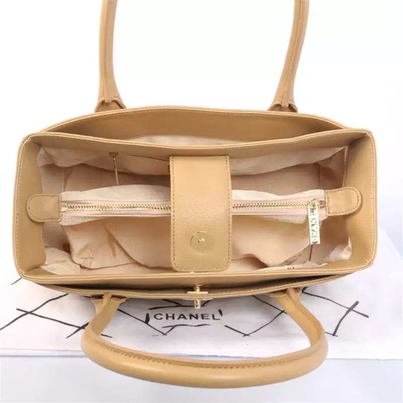 2015 Chanel Original Leather Tote Bag A56008 Apricot