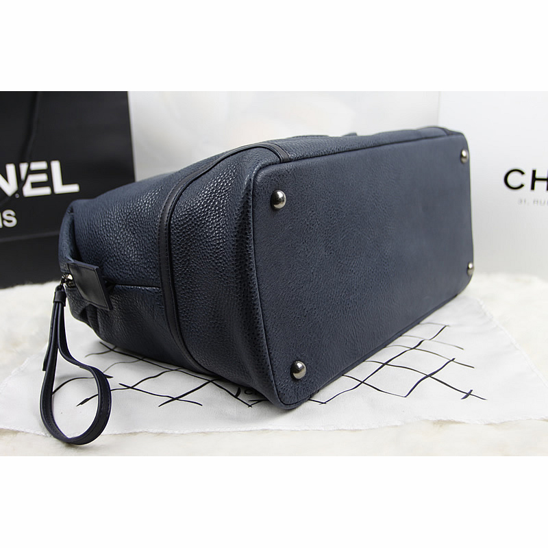 2015 Chanel Top Original Leather Hobo Bag A92170 Royalblue