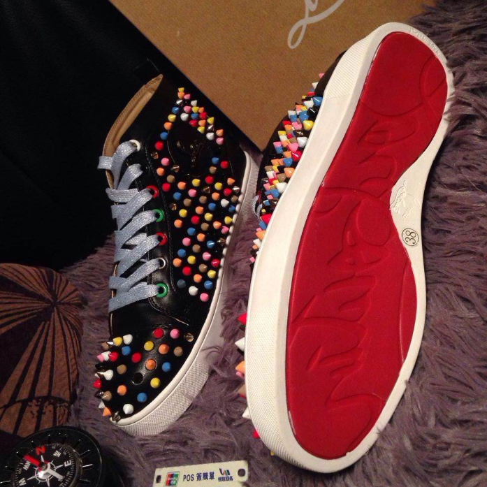 2015 Christian Louboutin women high-top casual shoes