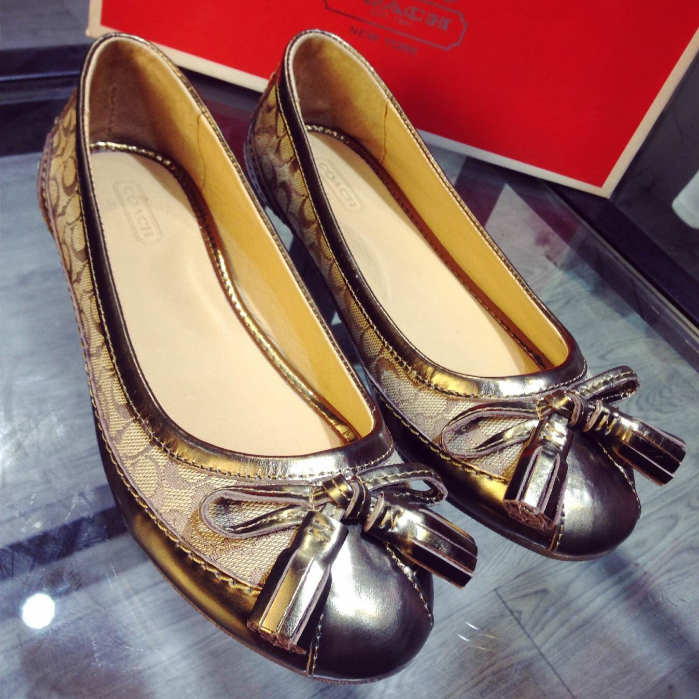 2015 Coach women Flats shoes