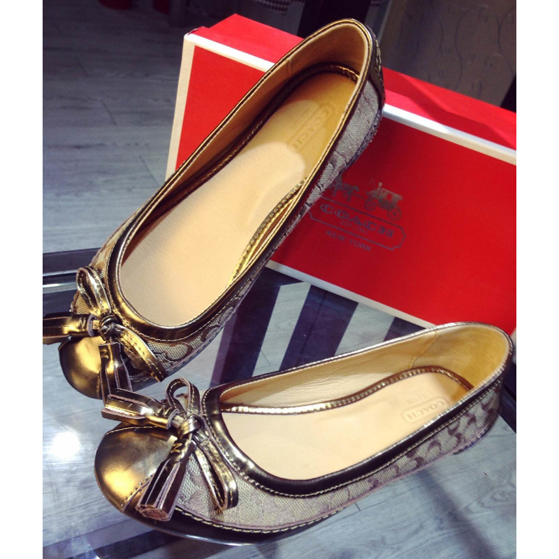 2015 Coach women Flats shoes