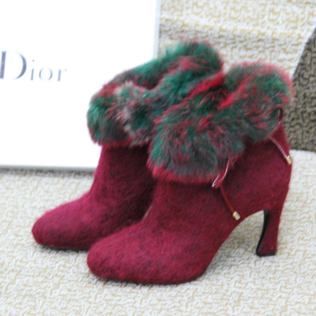 2015 Dior women Fur boots