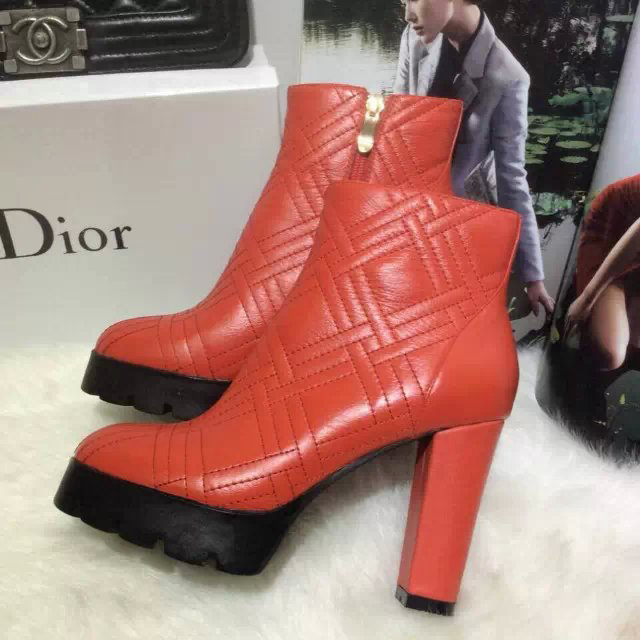 2015 Dior women High-heeled Boots