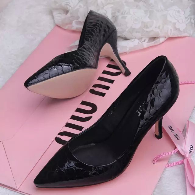 2015 Dior women Stone stripes heeled shoes