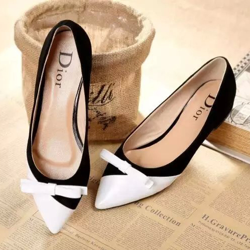 2015 Dior women new arrivals flats shoes