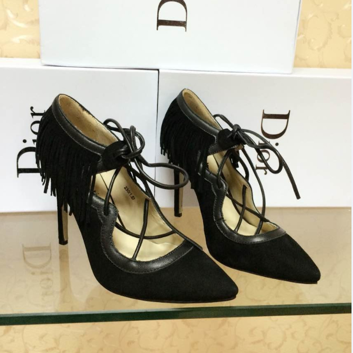 2015 Dior women spring new arrivals high-heeled shoes