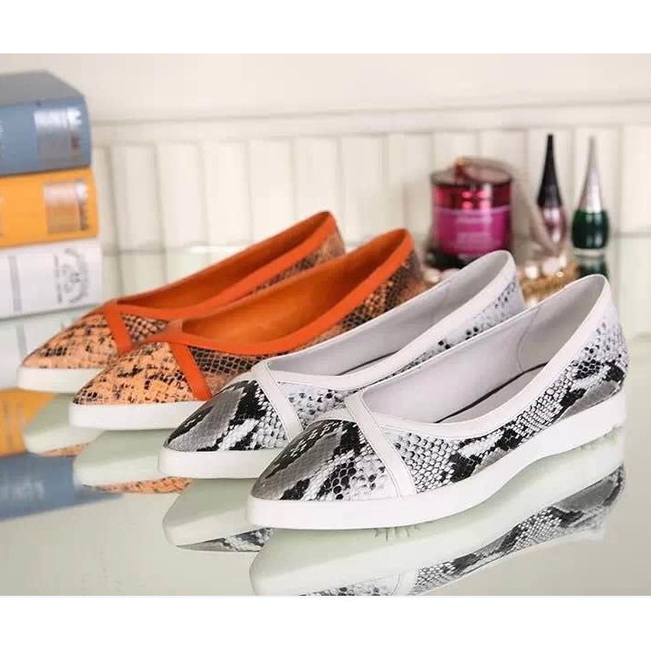 2015 Dior women spring new arrivals snake stripes flats shoes