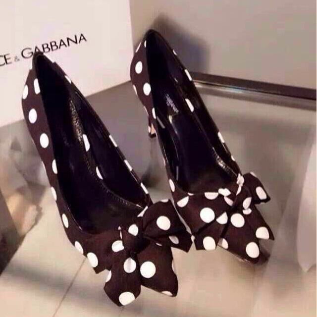 2015 Dolce&Gabbana Women high-heeled shoes