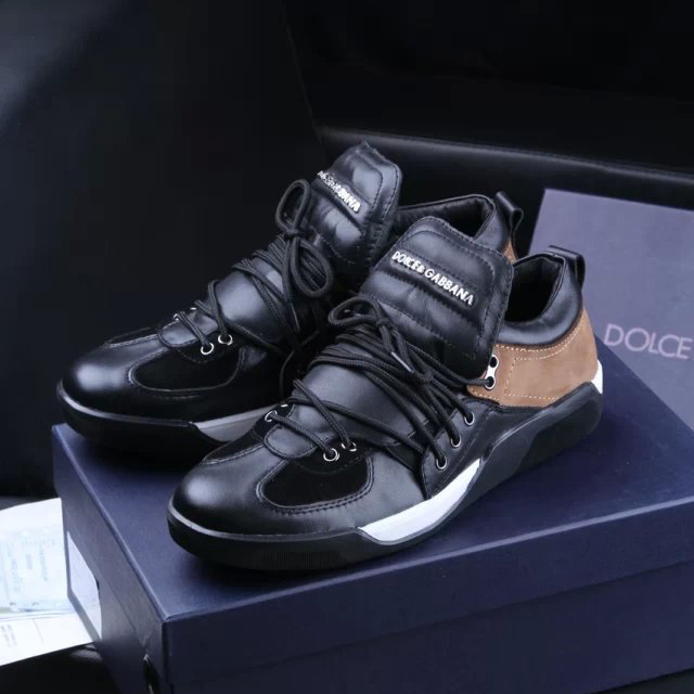 2015 Dolce&Gabbana men high-top casual shoes