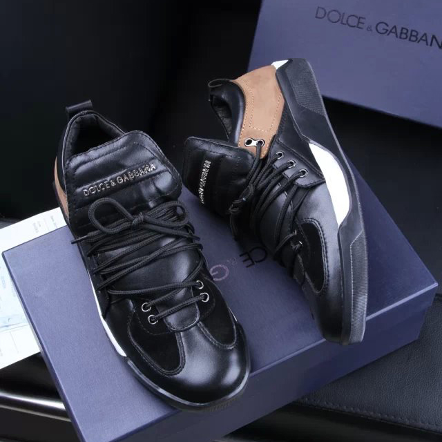 2015 Dolce&Gabbana men high-top casual shoes