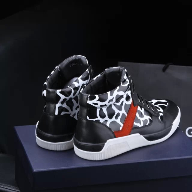 2015 Dolce&Gabbana men high-top casual shoes