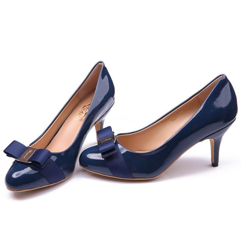 2015 Ferragamo women High-heeled with 7.5cm shoes