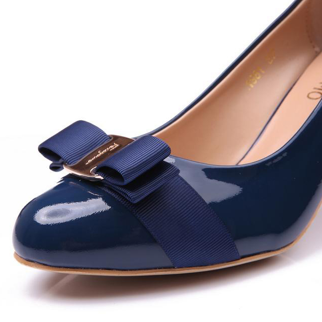 2015 Ferragamo women High-heeled with 7.5cm shoes