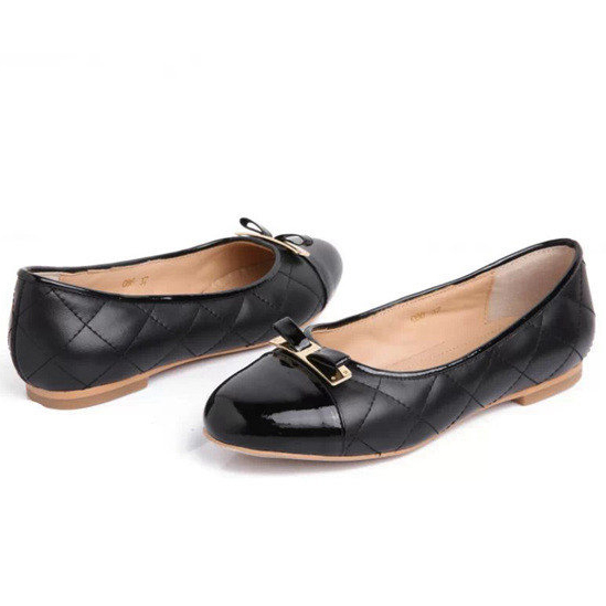 2015 Ferragamo women new arrivals patent leather flats shoes