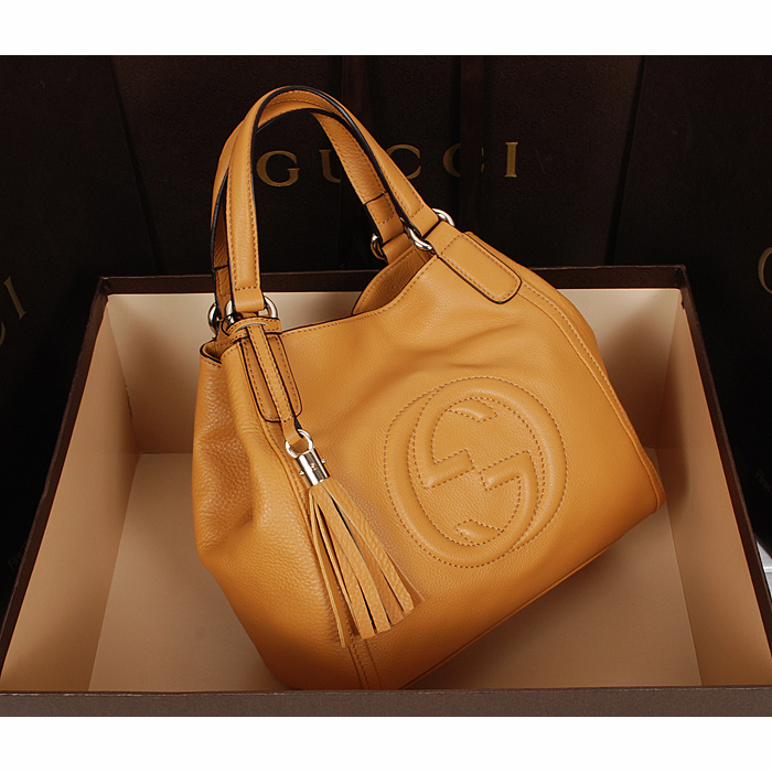 2015 Gucci Soho leather shoulder bag