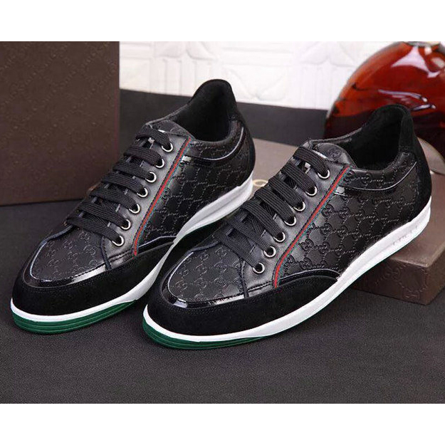 2015 Gucci men Nubuck casual shoes