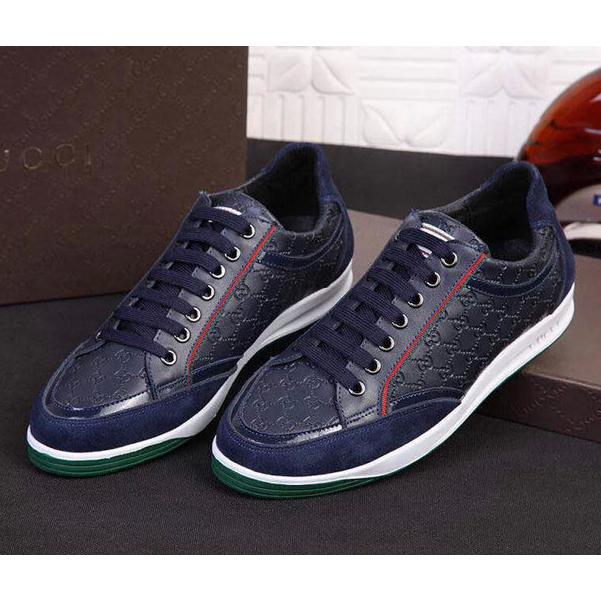 2015 Gucci men Nubuck casual shoes